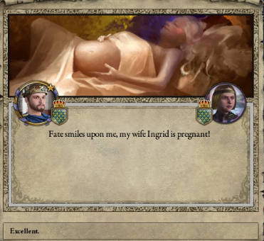 Ingrid third pregnancy, July 1079.PNG